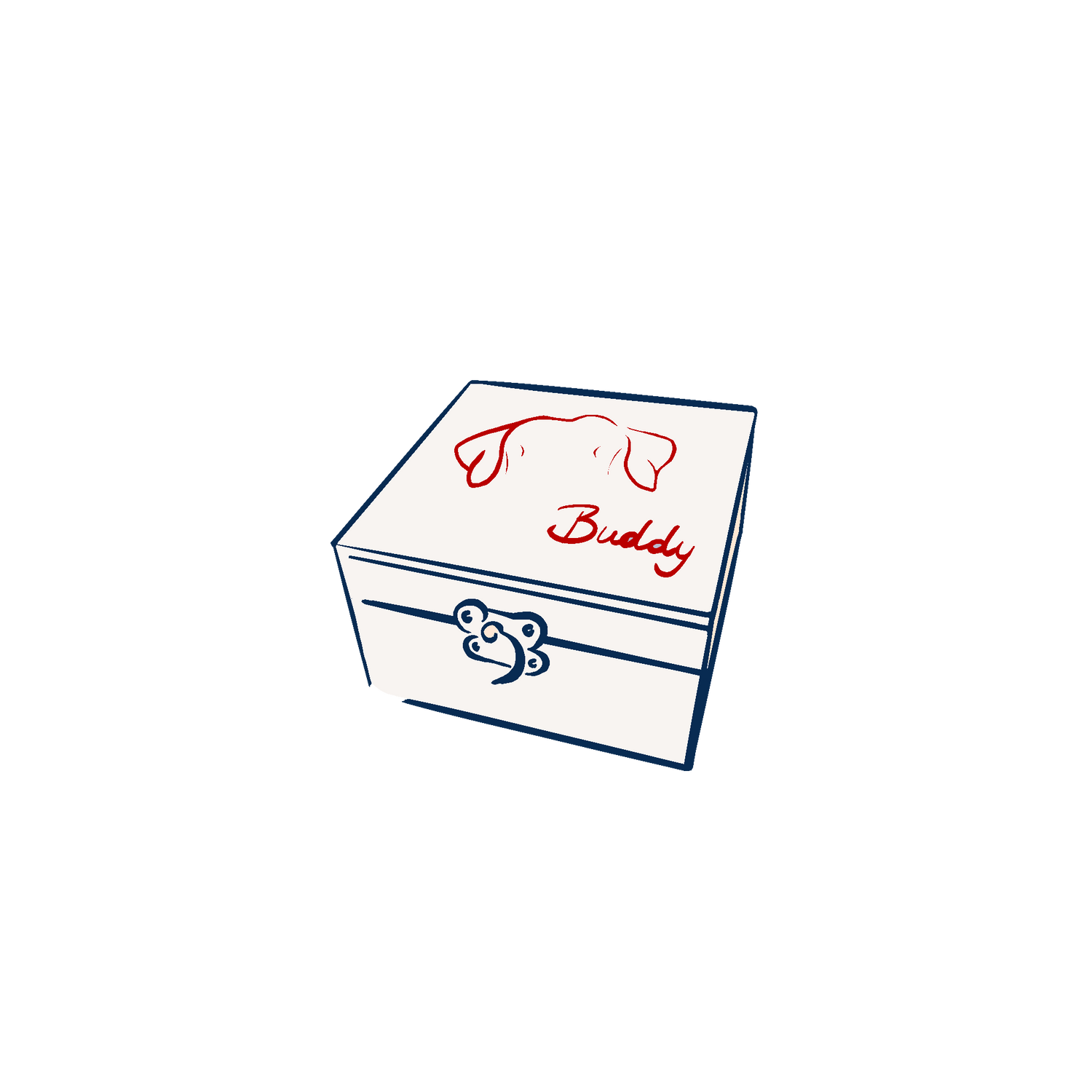 personalized wooden keepsake box