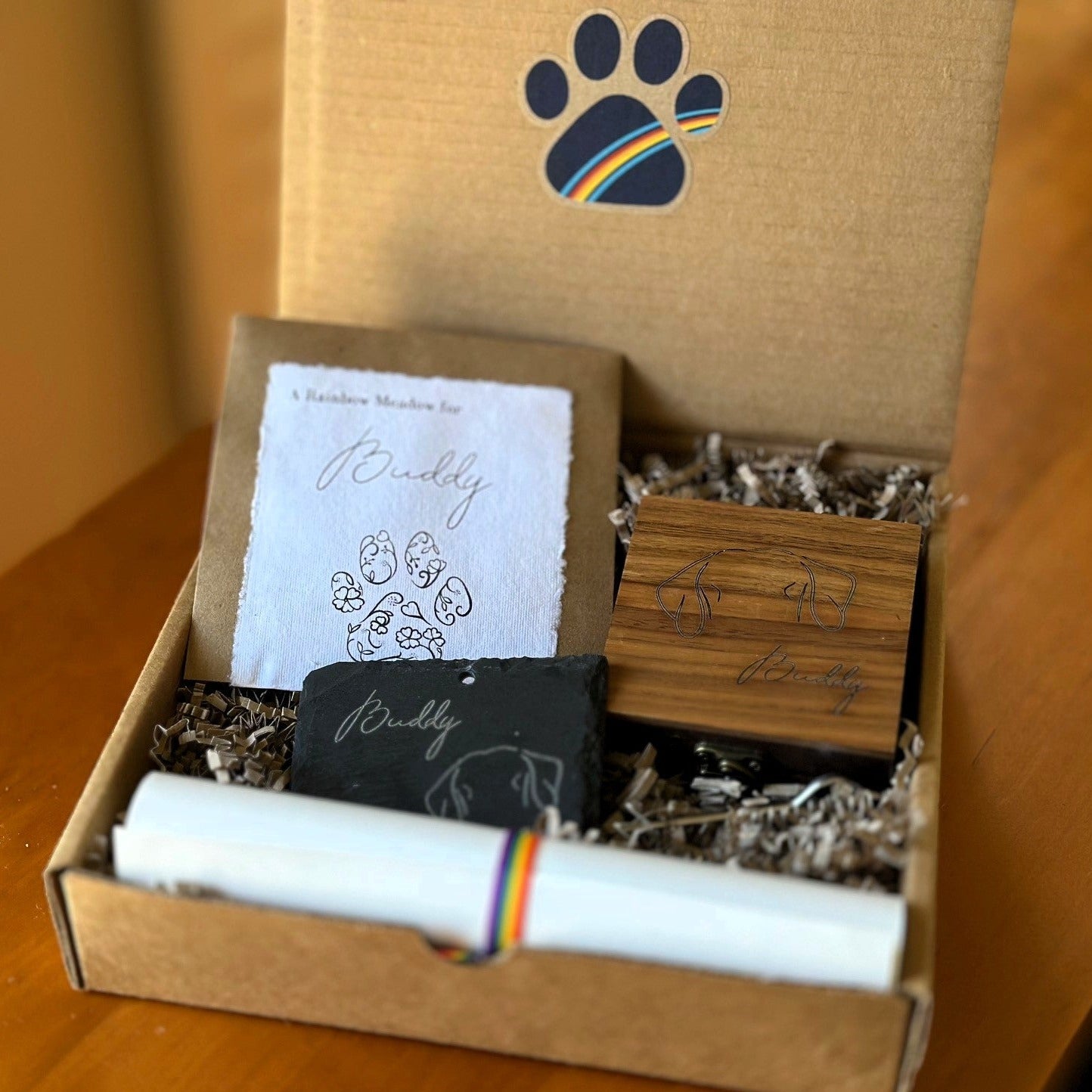 Full view of the Rainbow Box