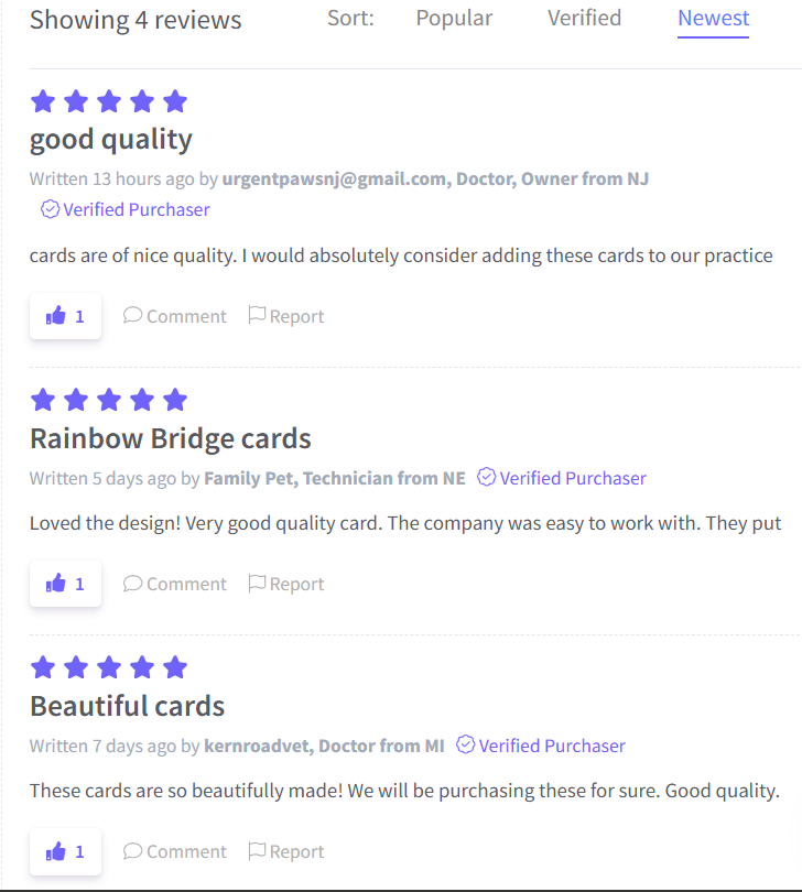 Rainbow Bridge Card Writing Service